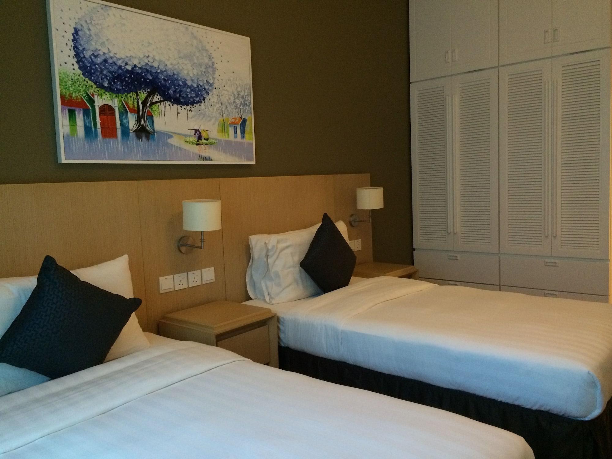 Somerset Cidade de Ho Chi Minh Exterior foto A room at the hotel