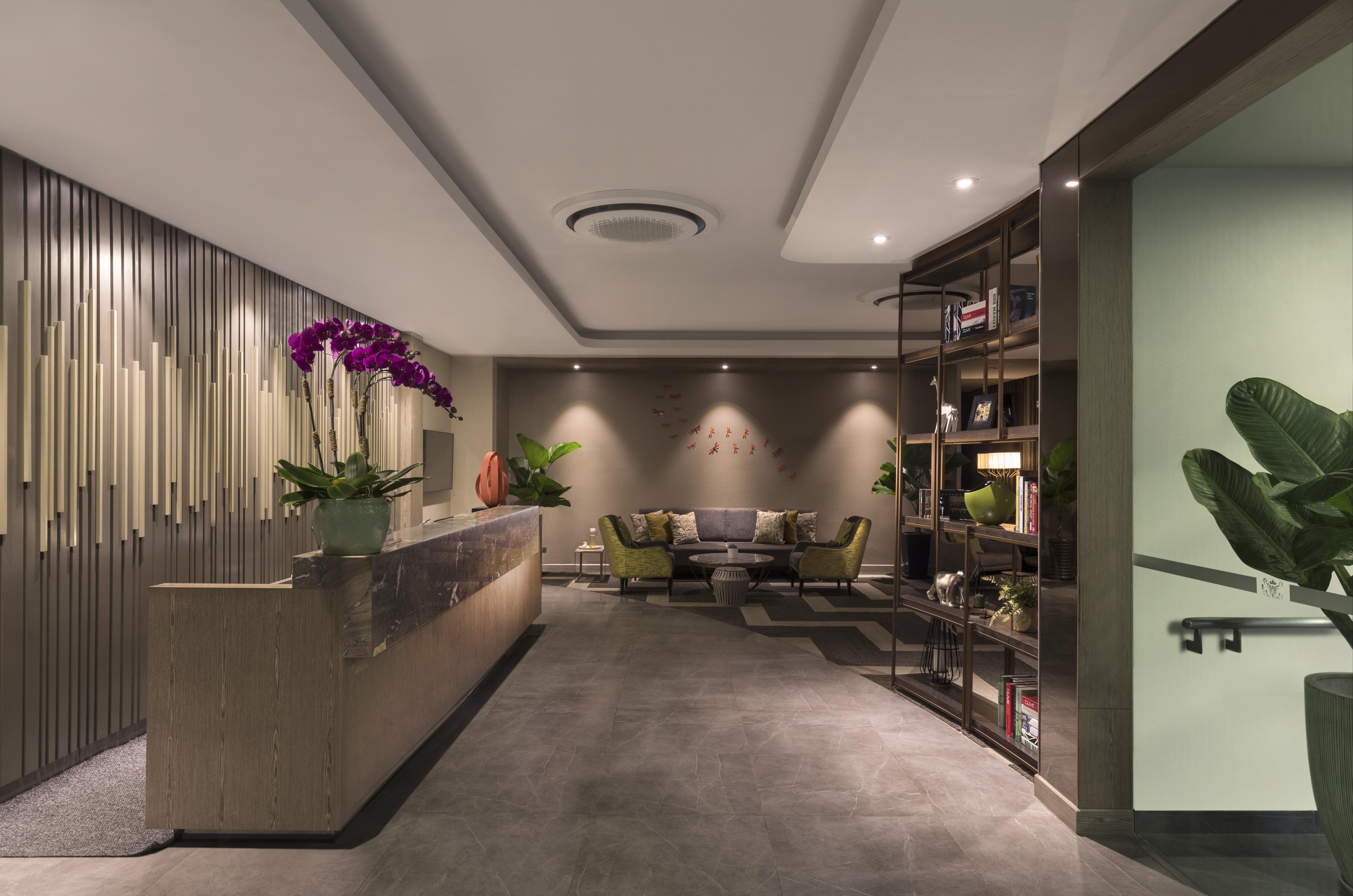 Somerset Cidade de Ho Chi Minh Exterior foto The interior of the lounge